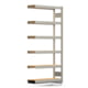 Archivregal mit Holzböden - Tiefenriegel - 6 Ebenen - 250 kg - 2.075 x 1.005 x 300 mm (HxBxT) - Anbauregal - verzinkt - Steckregal BERT Archivregal mit Holzböden - Tiefenriegel - 6 Ebenen - 250 kg - 2.075 x 1.005 x 300 mm (HxBxT) - Anbauregal - verzinkt - Steckregal BERT