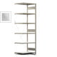Fachbodenregal mit Tiefenriegel - 150 kg - 2.500 x 875 x 600 mm (HxBxT) - Anbauregal - verzinkt - 6 Böden, Steckregal BERT Fachbodenregal mit Tiefenriegel - 150 kg - 2.500 x 875 x 600 mm (HxBxT) - Anbauregal - verzinkt - 6 Böden, Steckregal BERT