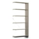 Fachbodenregal mit Seitenwand - 150 kg - 2.500 x 1.285 x 300 mm (HxBxT) - Anbauregal - 6 Böden - verzinkt - Lagerregal - Steckregal - BERT Fachbodenregal mit Seitenwand - 150 kg - 2.500 x 1.285 x 300 mm (HxBxT) - Anbauregal - 6 Böden - verzinkt - Lagerregal - Steckregal - BERT