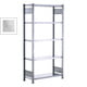 Fachbodenregal mit Tiefenriegel - 250 kg - 2.500 x 1.285 x 500 mm (HxBxT) - Grundregal - verzinkt - Lagerregal - Steckregal - BERT Fachbodenregal mit Tiefenriegel - 250 kg - 2.500 x 1.285 x 500 mm (HxBxT) - Grundregal - verzinkt - Lagerregal - Steckregal - BERT