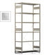 Fachbodenregal mit Tiefenriegel - 250 kg - 2.500 x 1.285 x 500 mm (HxBxT) - Grundregal - verzinkt - Lagerregal - Steckregal - BERT Fachbodenregal mit Tiefenriegel - 250 kg - 2.500 x 1.285 x 500 mm (HxBxT) - Grundregal - verzinkt - Lagerregal - Steckregal - BERT