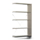 Fachbodenregal mit Seitenwand - 250 kg - 2.000 x 1.285 x 300 mm (HxBxT) - Anbauregal - 5 Böden - verzinkt - Lagerregal - Steckregal - BERT Fachbodenregal mit Seitenwand - 250 kg - 2.000 x 1.285 x 300 mm (HxBxT) - Anbauregal - 5 Böden - verzinkt - Lagerregal - Steckregal - BERT