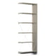 Fachbodenregal mit Seitenwand - 250 kg - 2.500 x 1.005 x 300 mm (HxBxT) - Anbauregal - 6 Böden - verzinkt - Lagerregal - Steckregal - BERT Fachbodenregal mit Seitenwand - 250 kg - 2.500 x 1.005 x 300 mm (HxBxT) - Anbauregal - 6 Böden - verzinkt - Lagerregal - Steckregal - BERT