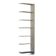 Fachbodenregal mit Seitenwand - 250 kg - 3.000 x 1.005 x 300 mm (HxBxT) - Anbauregal - 7 Böden - verzinkt - Lagerregal - Steckregal - BERT Fachbodenregal mit Seitenwand - 250 kg - 3.000 x 1.005 x 300 mm (HxBxT) - Anbauregal - 7 Böden - verzinkt - Lagerregal - Steckregal - BERT