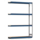 Weitspannregal EMIL - 2.500 x 1.750 x 400 mm (HxBxT) - Fachlast 400 kg - Holzböden - Lagerregal - Anbauregal Weitspannregal EMIL - 2.500 x 1.750 x 400 mm (HxBxT) - Fachlast 400 kg - Holzböden - Lagerregal - Anbauregal