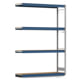 Weitspannregal EMIL - 2.500 x 1.750 x 500 mm (HxBxT) - Fachlast 400 kg - Holzböden - Lagerregal - Anbauregal Weitspannregal EMIL - 2.500 x 1.750 x 500 mm (HxBxT) - Fachlast 400 kg - Holzböden - Lagerregal - Anbauregal