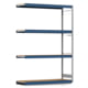Weitspannregal EMIL - 2.500 x 1.750 x 600 mm (HxBxT) - Fachlast 400 kg - Holzböden - Lagerregal - Anbauregal Weitspannregal EMIL - 2.500 x 1.750 x 600 mm (HxBxT) - Fachlast 400 kg - Holzböden - Lagerregal - Anbauregal