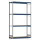 Weitspannregal EMIL - 3.000 x 1.750 x 600 mm (HxBxT) - Fachlast 400 kg - Holzböden - Lagerregal - Grundregal Weitspannregal EMIL - 3.000 x 1.750 x 600 mm (HxBxT) - Fachlast 400 kg - Holzböden - Lagerregal - Grundregal