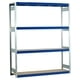 Weitspannregal EMIL - 2.000 x 2.010 x 800 mm (HxBxT) - Fachlast 400 kg - Holzböden - Lagerregal - Grundregal