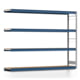 Weitspannregal EMIL - 2.000 x 2.570 x 500 mm (HxBxT) - Fachlast 400 kg - Holzböden - Lagerregal - Anbauregal Weitspannregal EMIL - 2.000 x 2.570 x 500 mm (HxBxT) - Fachlast 400 kg - Holzböden - Lagerregal - Anbauregal