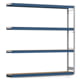 Weitspannregal EMIL - 2.500 x 2.570 x 400 mm (HxBxT) - Fachlast 400 kg - Holzböden - Lagerregal - Anbauregal Weitspannregal EMIL - 2.500 x 2.570 x 400 mm (HxBxT) - Fachlast 400 kg - Holzböden - Lagerregal - Anbauregal