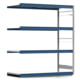 Weitspannregal EMIL - 2.000 x 1.750 x 800 mm (HxBxT) - Fachlast 400 kg - Anbauregal - Stahlfachböden - Lagerregal Weitspannregal EMIL - 2.000 x 1.750 x 800 mm (HxBxT) - Fachlast 400 kg - Anbauregal - Stahlfachböden - Lagerregal