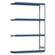 Weitspannregal EMIL - 2.500 x 1.750 x 500 mm (HxBxT) - Fachlast 400 kg - Anbauregal - Stahlfachböden - Lagerregal Weitspannregal EMIL - 2.500 x 1.750 x 500 mm (HxBxT) - Fachlast 400 kg - Anbauregal - Stahlfachböden - Lagerregal