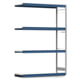 Weitspannregal EMIL - 2.500 x 1.750 x 600 mm (HxBxT) - Fachlast 400 kg - Anbauregal - Stahlfachböden - Lagerregal Weitspannregal EMIL - 2.500 x 1.750 x 600 mm (HxBxT) - Fachlast 400 kg - Anbauregal - Stahlfachböden - Lagerregal