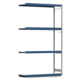 Weitspannregal EMIL - 3.000 x 1.750 x 600 mm (HxBxT) - Fachlast 400 kg - Anbauregal - Stahlfachböden - Lagerregal Weitspannregal EMIL - 3.000 x 1.750 x 600 mm (HxBxT) - Fachlast 400 kg - Anbauregal - Stahlfachböden - Lagerregal