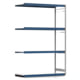 Weitspannregal EMIL - 3.000 x 2.010 x 800 mm (HxBxT) - Fachlast 400 kg - Anbauregal - Stahlfachböden - Lagerregal Weitspannregal EMIL - 3.000 x 2.010 x 800 mm (HxBxT) - Fachlast 400 kg - Anbauregal - Stahlfachböden - Lagerregal