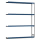Weitspannregal EMIL - 3.000 x 2.570 x 400 mm (HxBxT) - Fachlast 400 kg - Anbauregal - Stahlfachböden - Lagerregal Weitspannregal EMIL - 3.000 x 2.570 x 400 mm (HxBxT) - Fachlast 400 kg - Anbauregal - Stahlfachböden - Lagerregal