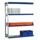 Weitspannregal EMIL - 3.000 x 2.570 x 400 mm (HxBxT) - Fachlast 400 kg - Anbauregal - Stahlfachböden - Lagerregal