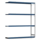 Weitspannregal EMIL - 3.000 x 2.570 x 600 mm (HxBxT) - Fachlast 400 kg - Anbauregal - Stahlfachböden - Lagerregal Weitspannregal EMIL - 3.000 x 2.570 x 600 mm (HxBxT) - Fachlast 400 kg - Anbauregal - Stahlfachböden - Lagerregal