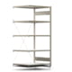 Fachbodenregal mit Tiefenriegel - 250 kg - 2.000 x 1.005 x 800 mm (HxBxT) - Anbauregal - verzinkt - Lagerregal - Steckregal - BERT Fachbodenregal mit Tiefenriegel - 250 kg - 2.000 x 1.005 x 800 mm (HxBxT) - Anbauregal - verzinkt - Lagerregal - Steckregal - BERT