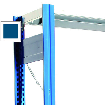 Rahmen mit Tiefenriegel lackiert in Enzianblau (RAL 5010) Rahmen mit Tiefenriegel lackiert in Enzianblau (RAL 5010)