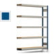 Fachbodenregal Tiefenriegel - 250 kg - 2.000 x 1.695 x 300 mm (HxBxT) - Anbauregal - enzianblau - 5 Holzböden - Lagerregal - Steckregal BERT Fachbodenregal Tiefenriegel - 250 kg - 2.000 x 1.695 x 300 mm (HxBxT) - Anbauregal - enzianblau - 5 Holzböden - Lagerregal - Steckregal BERT