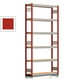Fachbodenregal Tiefenriegel - 250 kg - 2.500 x 1.285 x 300 mm (HxBxT) - Grundregal - feuerrot - 6 Holzböden - Lagerregal - Steckregal BERT Fachbodenregal Tiefenriegel - 250 kg - 2.500 x 1.285 x 300 mm (HxBxT) - Grundregal - feuerrot - 6 Holzböden - Lagerregal - Steckregal BERT