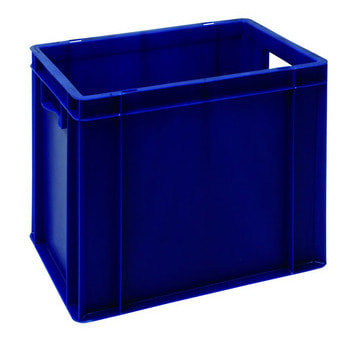 Eurobehälter, Größe 3, 320 x 300 x 400 mm (HxBxT), blau Eurobehälter, Größe 3, 320 x 300 x 400 mm (HxBxT), blau