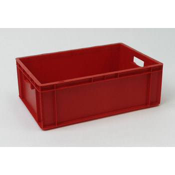 Eurobehälter, Größe 5, 210 x 400 x 600 mm (HxBxT), rot Eurobehälter, Größe 5, 210 x 400 x 600 mm (HxBxT), rot