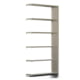 Fachbodenregal mit Seitenwand - 350 kg - 2.500 x 1.285 x 300 mm (HxBxT) - Anbauregal - 6 Böden - verzinkt - Lagerregal - Steckregal - BERT Fachbodenregal mit Seitenwand - 350 kg - 2.500 x 1.285 x 300 mm (HxBxT) - Anbauregal - 6 Böden - verzinkt - Lagerregal - Steckregal - BERT