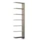 Fachbodenregal mit Seitenwand - 350 kg - 3.000 x 1.005 x 300 mm (HxBxT) - Anbauregal - 7 Böden - verzinkt - Lagerregal - Steckregal - BERT Fachbodenregal mit Seitenwand - 350 kg - 3.000 x 1.005 x 300 mm (HxBxT) - Anbauregal - 7 Böden - verzinkt - Lagerregal - Steckregal - BERT
