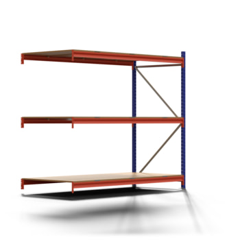 Weitspannregal EMMA - 2.000 x 2.250 x 1.000 mm (HxBxT) - Fachlast 660 kg - Holzböden - Lagerregal - Anbauregal Weitspannregal EMMA - 2.000 x 2.250 x 1.000 mm (HxBxT) - Fachlast 660 kg - Holzböden - Lagerregal - Anbauregal
