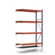 Weitspannregal EMMA - 2.500 x 1.850 x 600 mm (HxBxT) - Fachlast 790 kg - Holzböden - Lagerregal - Anbauregal Weitspannregal EMMA - 2.500 x 1.850 x 600 mm (HxBxT) - Fachlast 790 kg - Holzböden - Lagerregal - Anbauregal