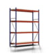 Weitspannregal EMMA - 2.500 x 2.250 x 600 mm (HxBxT) - Fachlast 660 kg - Holzböden - Lagerregal - Grundregal Weitspannregal EMMA - 2.500 x 2.250 x 600 mm (HxBxT) - Fachlast 660 kg - Holzböden - Lagerregal - Grundregal