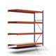 Weitspannregal EMMA - 2.500 x 2.700 x 800 mm (HxBxT) - Fachlast 700 kg - Holzböden - Lagerregal - Anbauregal Weitspannregal EMMA - 2.500 x 2.700 x 800 mm (HxBxT) - Fachlast 700 kg - Holzböden - Lagerregal - Anbauregal