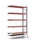 Weitspannregal EMMA - 3.000 x 2.250 x 600 mm (HxBxT) - Fachlast 660 kg - Holzböden - Lagerregal - Anbauregal Weitspannregal EMMA - 3.000 x 2.250 x 600 mm (HxBxT) - Fachlast 660 kg - Holzböden - Lagerregal - Anbauregal
