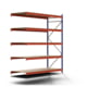 Weitspannregal EMMA - 3.000 x 2.700 x 1.000 mm (HxBxT) - Fachlast 700 kg - Holzböden - Lagerregal - Anbauregal Weitspannregal EMMA - 3.000 x 2.700 x 1.000 mm (HxBxT) - Fachlast 700 kg - Holzböden - Lagerregal - Anbauregal