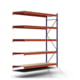 Weitspannregal EMMA - 3.000 x 2.700 x 800 mm (HxBxT) - Fachlast 700 kg - Holzböden - Lagerregal - Anbauregal Weitspannregal EMMA - 3.000 x 2.700 x 800 mm (HxBxT) - Fachlast 700 kg - Holzböden - Lagerregal - Anbauregal