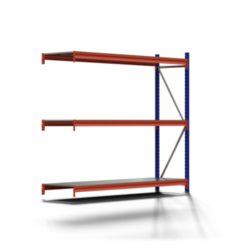 Weitspannregal EMMA - 2.000 x 2.250 x 600 mm (HxBxT) - Fachlast 660 kg - Stahlböden - Lagerregal - Anbauregal Weitspannregal EMMA - 2.000 x 2.250 x 600 mm (HxBxT) - Fachlast 660 kg - Stahlböden - Lagerregal - Anbauregal