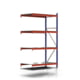 Weitspannregal EMMA - 2.500 x 1.500 x 800 mm (HxBxT) - Fachlast 464 kg - Stahlböden - Lagerregal - Anbauregal Weitspannregal EMMA - 2.500 x 1.500 x 800 mm (HxBxT) - Fachlast 464 kg - Stahlböden - Lagerregal - Anbauregal