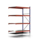 Weitspannregal EMMA - 2.500 x 1.850 x 1.000 mm (HxBxT) - Fachlast 467 kg - Stahlböden - Lagerregal - Anbauregal Weitspannregal EMMA - 2.500 x 1.850 x 1.000 mm (HxBxT) - Fachlast 467 kg - Stahlböden - Lagerregal - Anbauregal