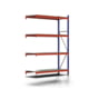 Weitspannregal EMMA - 2.500 x 1.850 x 600 mm (HxBxT) - Fachlast 777 kg - Stahlböden - Lagerregal - Anbauregal Weitspannregal EMMA - 2.500 x 1.850 x 600 mm (HxBxT) - Fachlast 777 kg - Stahlböden - Lagerregal - Anbauregal