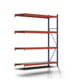 Weitspannregal EMMA - 2.500 x 2.250 x 600 mm (HxBxT) - Fachlast 660 kg - Stahlböden - Lagerregal - Anbauregal Weitspannregal EMMA - 2.500 x 2.250 x 600 mm (HxBxT) - Fachlast 660 kg - Stahlböden - Lagerregal - Anbauregal