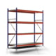 Weitspannregal EMMA - 2.500 x 2.700 x 800 mm (HxBxT) - Fachlast 700 kg - Stahlböden - Lagerregal - Grundregal Weitspannregal EMMA - 2.500 x 2.700 x 800 mm (HxBxT) - Fachlast 700 kg - Stahlböden - Lagerregal - Grundregal