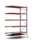 Weitspannregal EMMA - 3.000 x 2.250 x 1.000 mm (HxBxT) - Fachlast 561 kg - Stahlböden - Lagerregal - Anbauregal Weitspannregal EMMA - 3.000 x 2.250 x 1.000 mm (HxBxT) - Fachlast 561 kg - Stahlböden - Lagerregal - Anbauregal