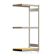 Schilderregal - Fachbodenregal - Holzböden - 250 kg - 2.000 x 1.005 x 600 mm (HxBxT) - Anbauregal - verzinkt - Steckregal BERT Schilderregal - Fachbodenregal - Holzböden - 250 kg - 2.000 x 1.005 x 600 mm (HxBxT) - Anbauregal - verzinkt - Steckregal BERT