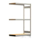 Schilderregal - Fachbodenregal - Holzböden - 250 kg - 2.000 x 1.285 x 600 mm (HxBxT) - Anbauregal - verzinkt - Steckregal BERT Schilderregal - Fachbodenregal - Holzböden - 250 kg - 2.000 x 1.285 x 600 mm (HxBxT) - Anbauregal - verzinkt - Steckregal BERT
