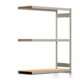 Schilderregal - Fachbodenregal - Holzböden - 250 kg - 2.000 x 1.695 x 600 mm (HxBxT) - Anbauregal - verzinkt - Steckregal BERT Schilderregal - Fachbodenregal - Holzböden - 250 kg - 2.000 x 1.695 x 600 mm (HxBxT) - Anbauregal - verzinkt - Steckregal BERT
