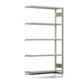 Fachbodenregal mit Tiefenriegel - 250 kg - 2.000 x 1.285 x 300 mm (HxBxT) - Anbauregal - Längenriegel - 5 Böden - Steckregal BERT Fachbodenregal mit Tiefenriegel - 250 kg - 2.000 x 1.285 x 300 mm (HxBxT) - Anbauregal - Längenriegel - 5 Böden - Steckregal BERT