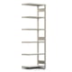 Fachbodenregal mit Tiefenriegel - 250 kg - 2.500 x 875 x 400 mm (HxBxT) - Anbauregal - Längenriegel - 6 Böden - Steckregal BERT Fachbodenregal mit Tiefenriegel - 250 kg - 2.500 x 875 x 400 mm (HxBxT) - Anbauregal - Längenriegel - 6 Böden - Steckregal BERT